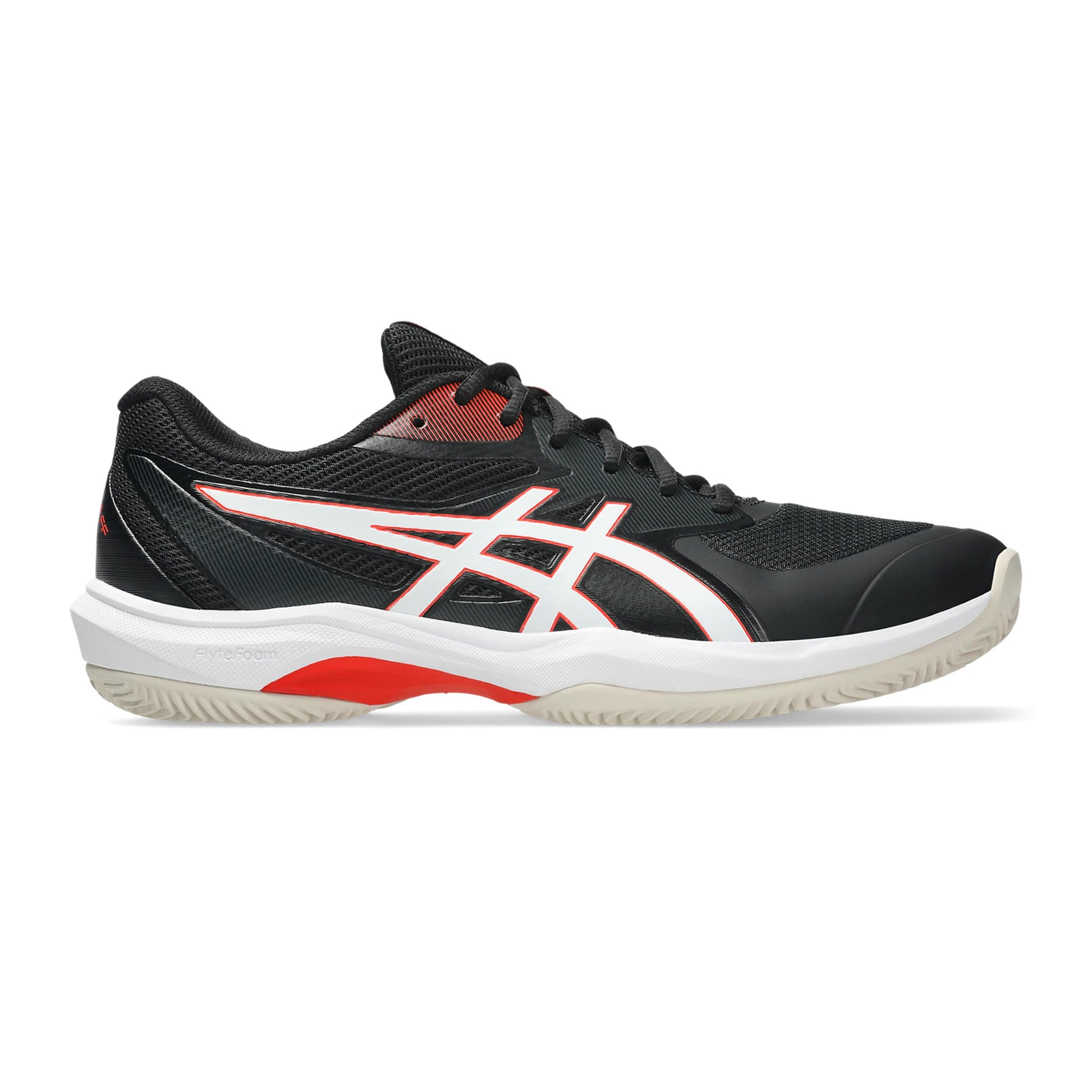 ASICS Game FF/OC Chaussure terre battue Hommes - noir, rouge