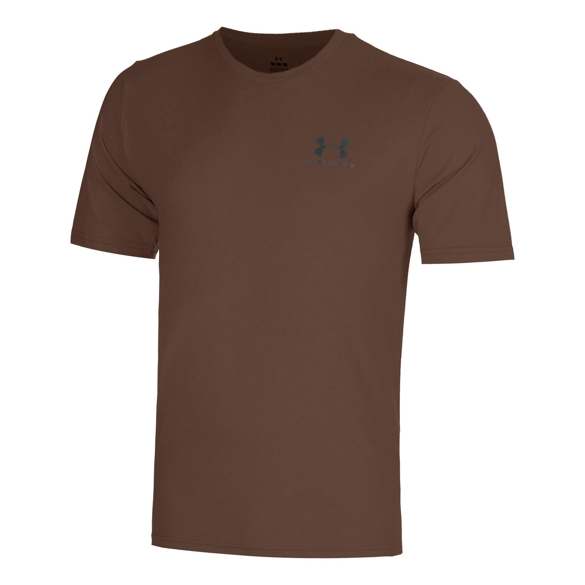 Under Armour Sportstyle Left Chef T-shirt Heren - bruin, zwart