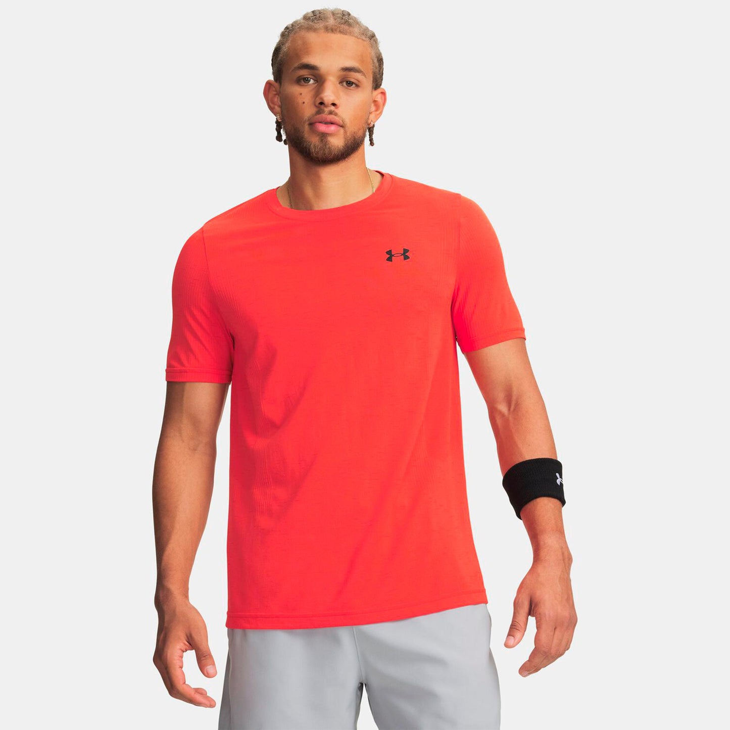Under Armour Vanish Seamless T-shirt Hommes-rouge, noir