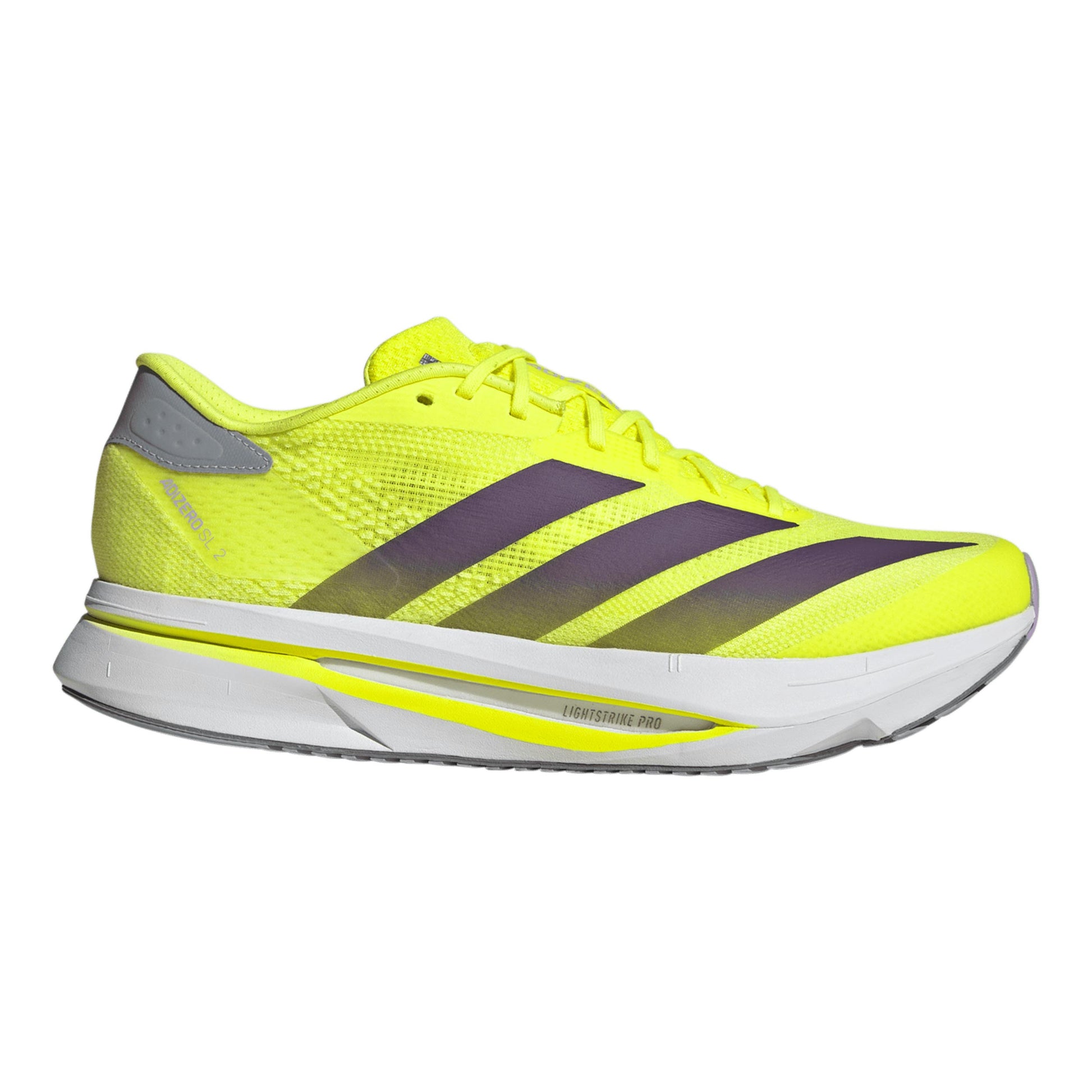 adidas adizero SL 2 Neutrale schoen Heren - neongeel, grijs
