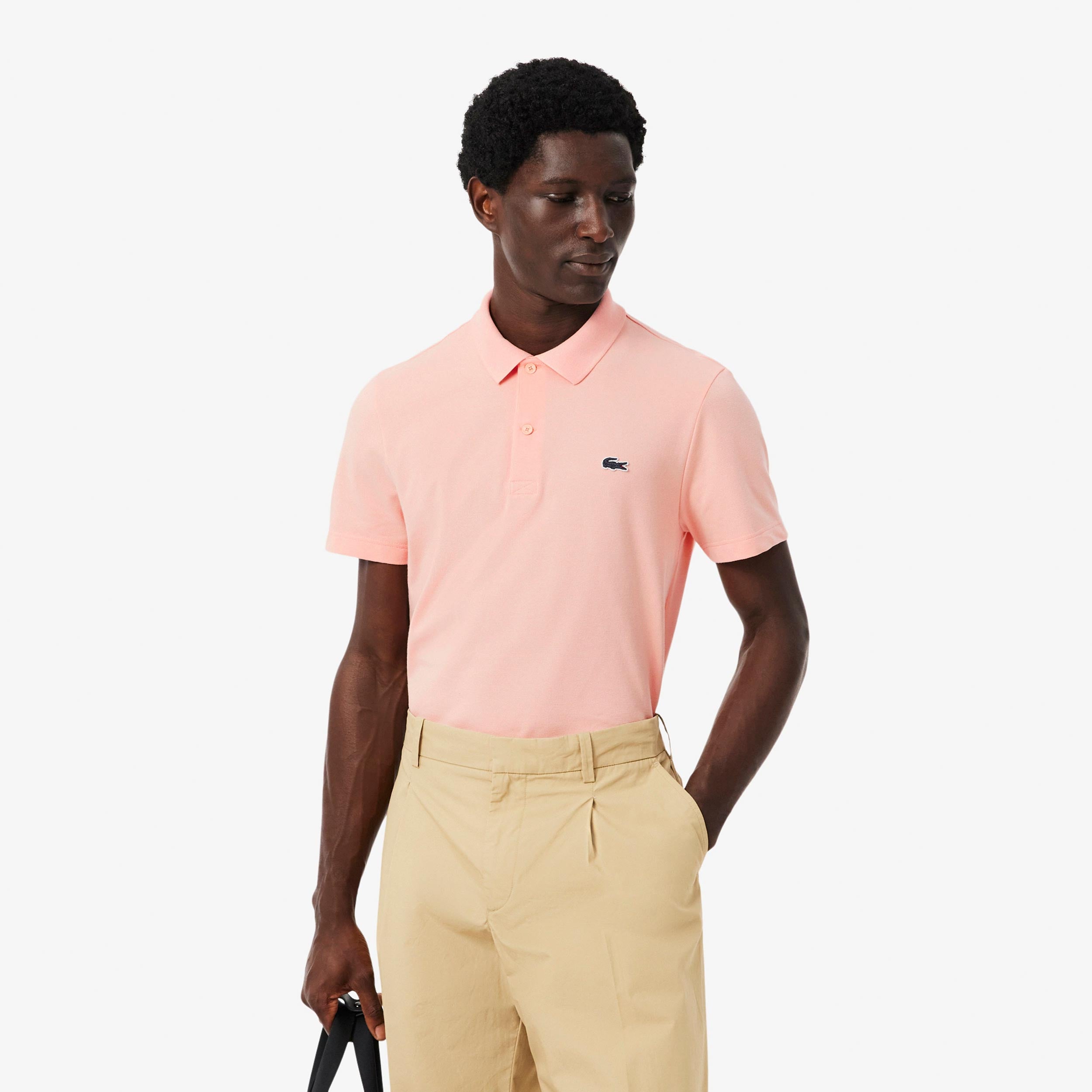 Lacoste Polo Heren - abrikoos