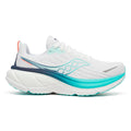 Hurricane 25 Chaussure de running avec stabilisateurs Femmes-blanc, bleu foncé