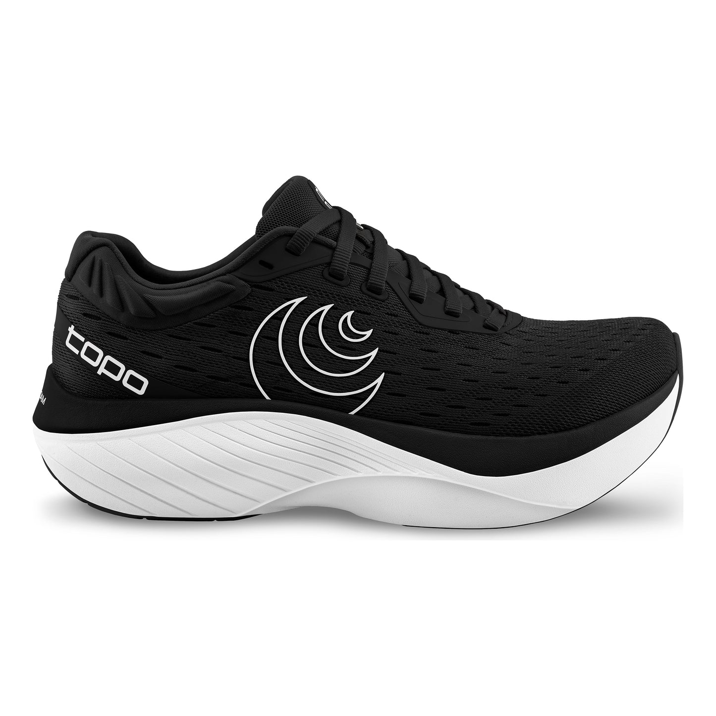 TOPO ATHLETIC Atmos Chaussure de running sans stabilisateurs Hommes-noir, blanc