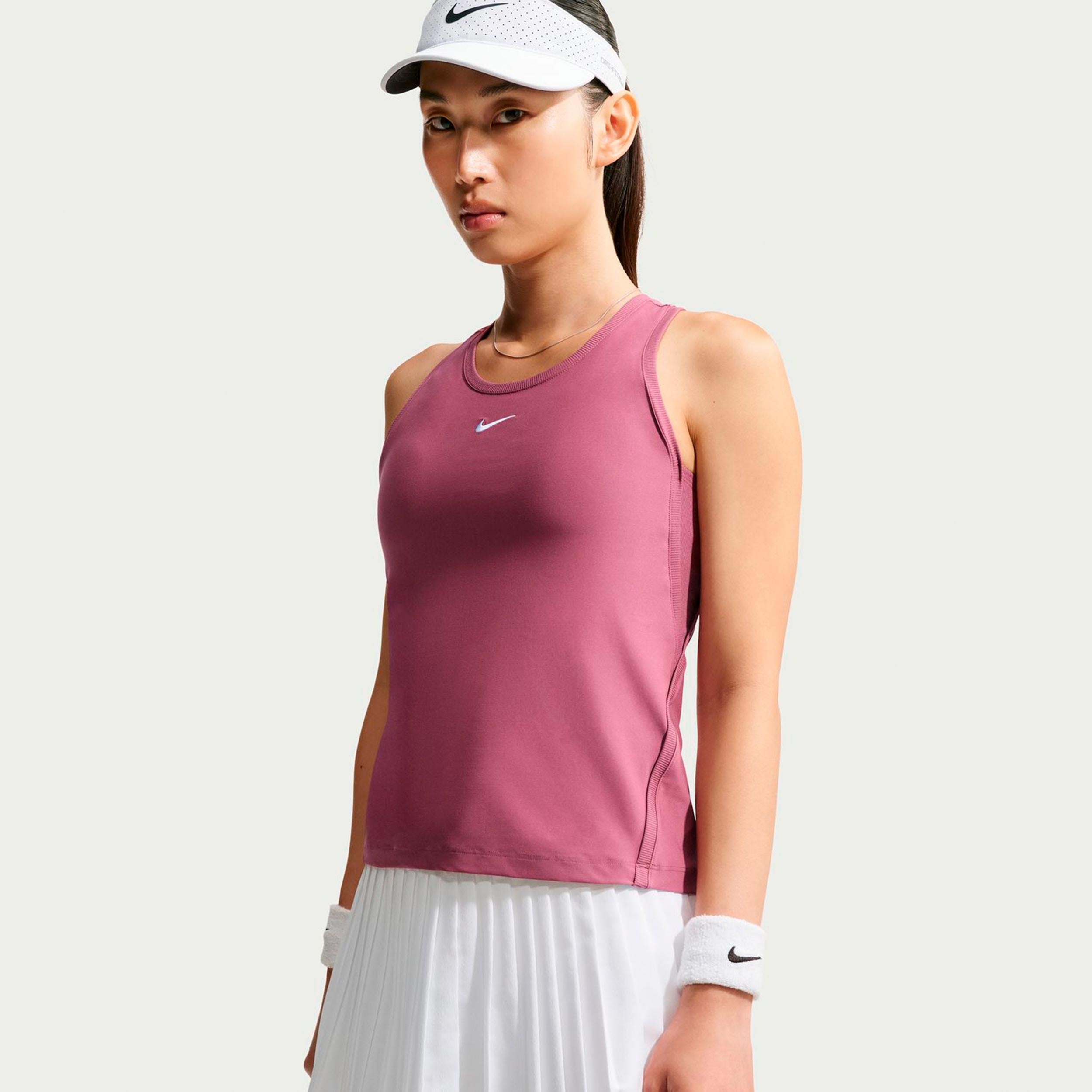 Nike Dri-FIT Victory Tanktop Dames - mauve