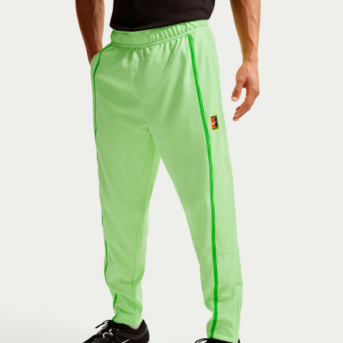 Nike Carlos Alcaraz Court Heritage Trainingsbroek Heren-limoen