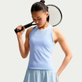 Court Dri-FIT Advantage Tanktop Dames - lichtblauw