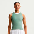 Court Dri-FIT Advantage Tanktop Dames - grijsgroen, wit