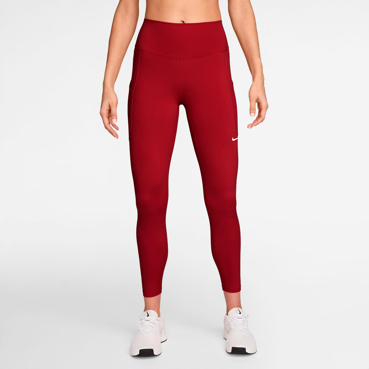 Nike Dri-FIT One High Rise 7/8 Tight Dames - rood