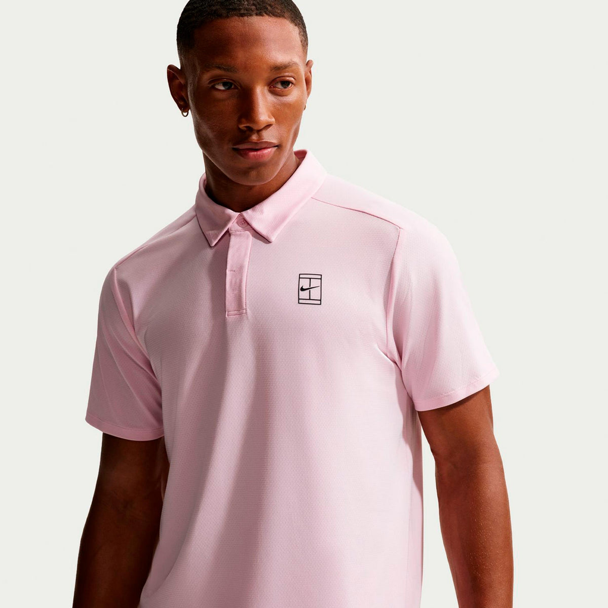 Nike Jannik Sinner Court Dri-FIT Advantage Polo Heren-roze