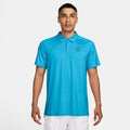 Court Dri-FIT Advantage Polo Heren - lichtblauw, zwart