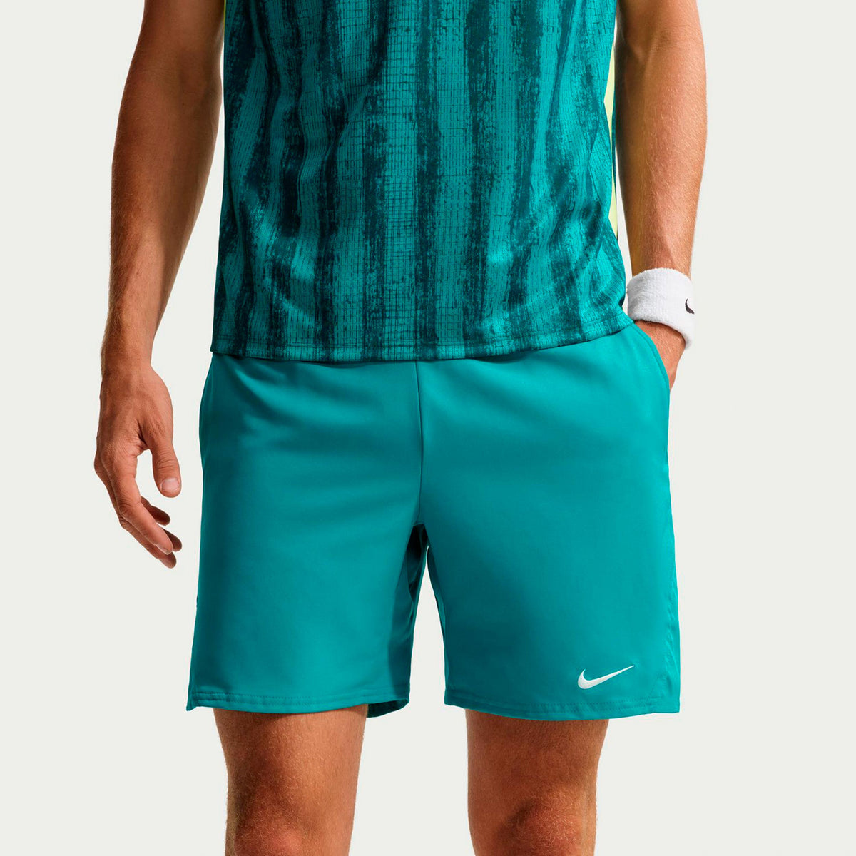 Nike Court Victory Dri-Fit 7in Shorts Hommes - turquoise
