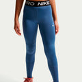 Pro Collant tight Filles-bleu petrol