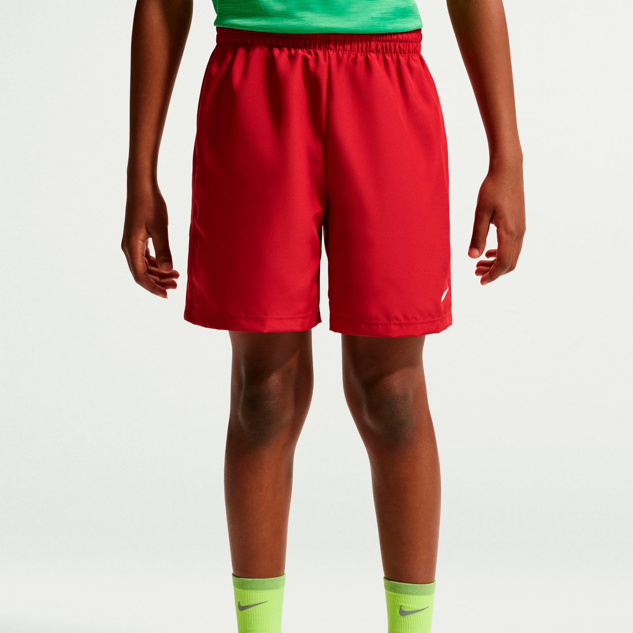 Nike Big Shorts Enfants - rouge, blanc