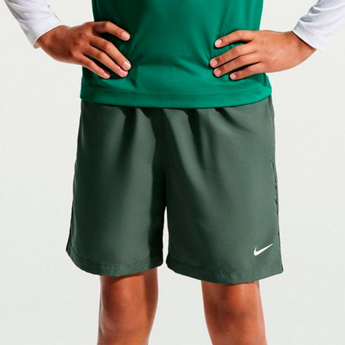 Nike Big Shorts Garçons - gris foncé
