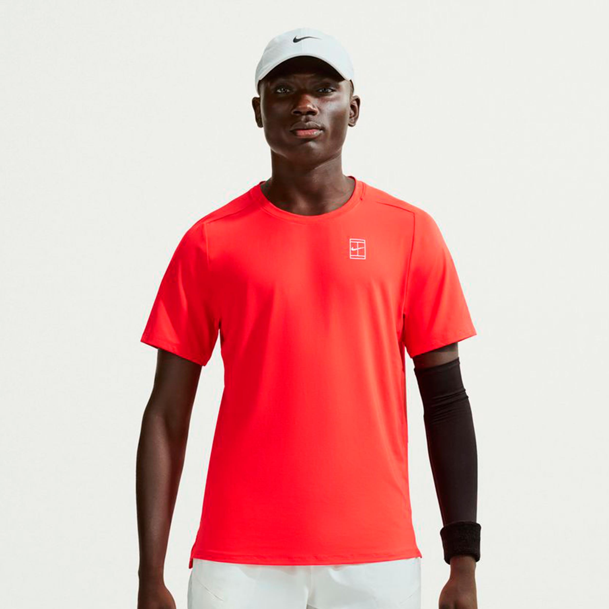 Nike Carlos Alcaraz Court Dri-FIT Advantage T-shirt Hommes - rouge