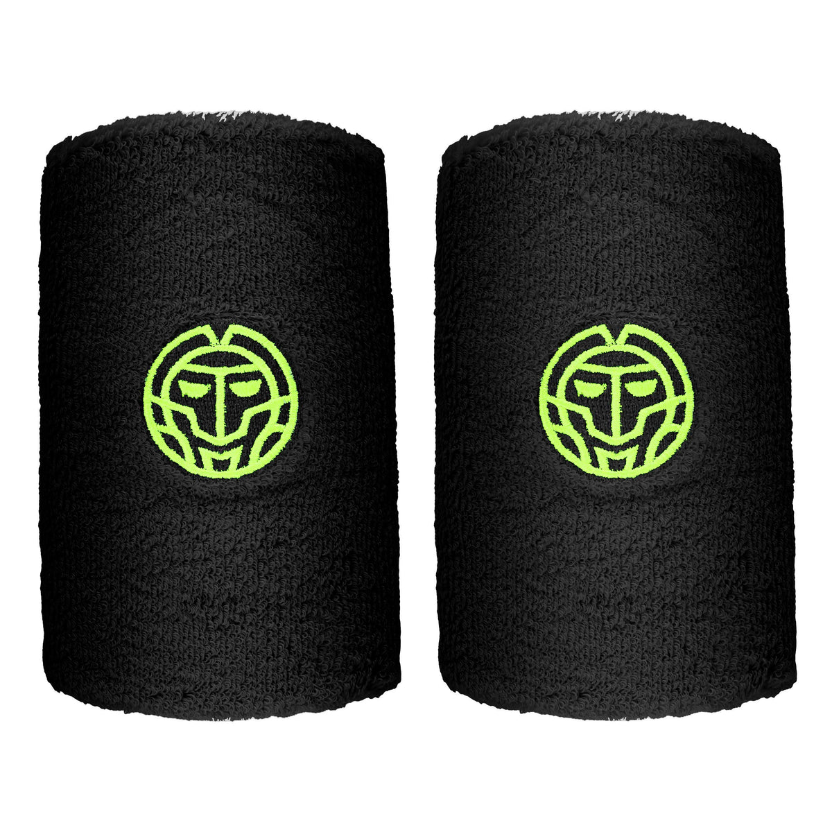 BIDI BADU Night Flash Poignet Pack de 2 unités long - noir, jaunes fluo