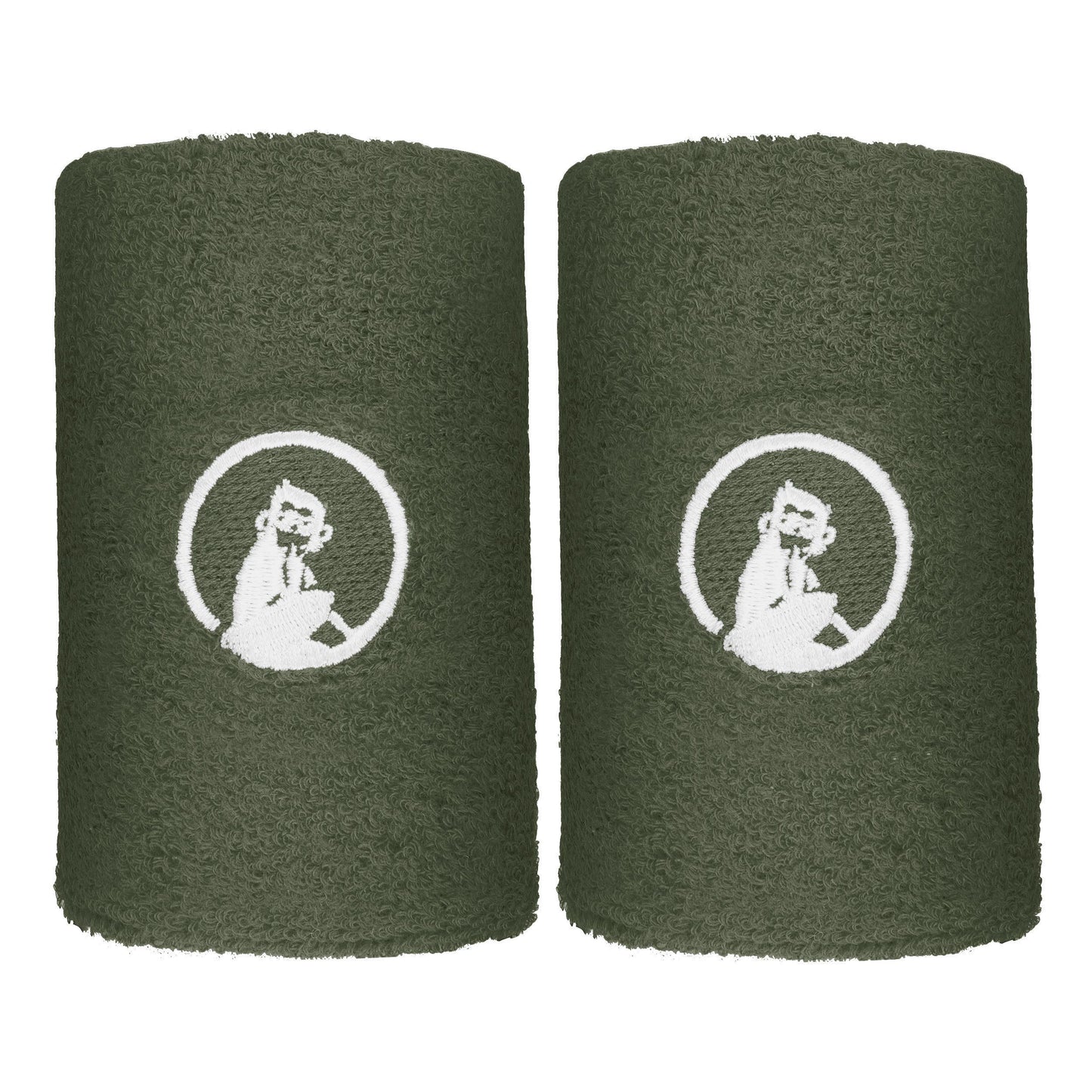 Quiet Please Memories Faded Memories Poignet Pack de 2 unités Unisex - vert foncé