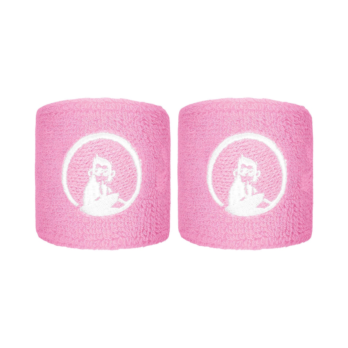 Quiet Please Memories Faded Memories Zweetband Verpakking 2 stuks Unisex - roze, roze