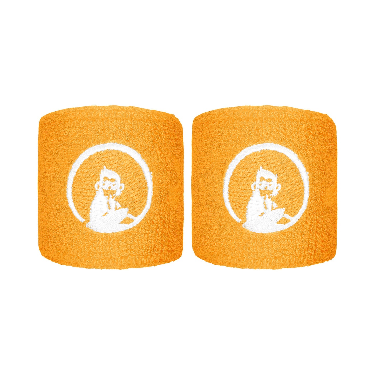 Quiet Please Glow Poignet Pack de 2 unités court - orange
