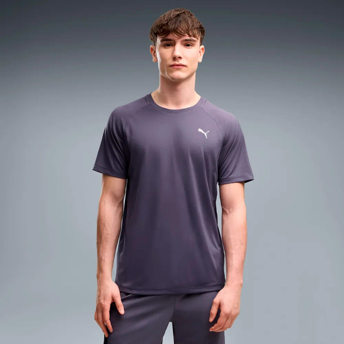 Puma Velocity  Hardloopshirt Heren - grijs