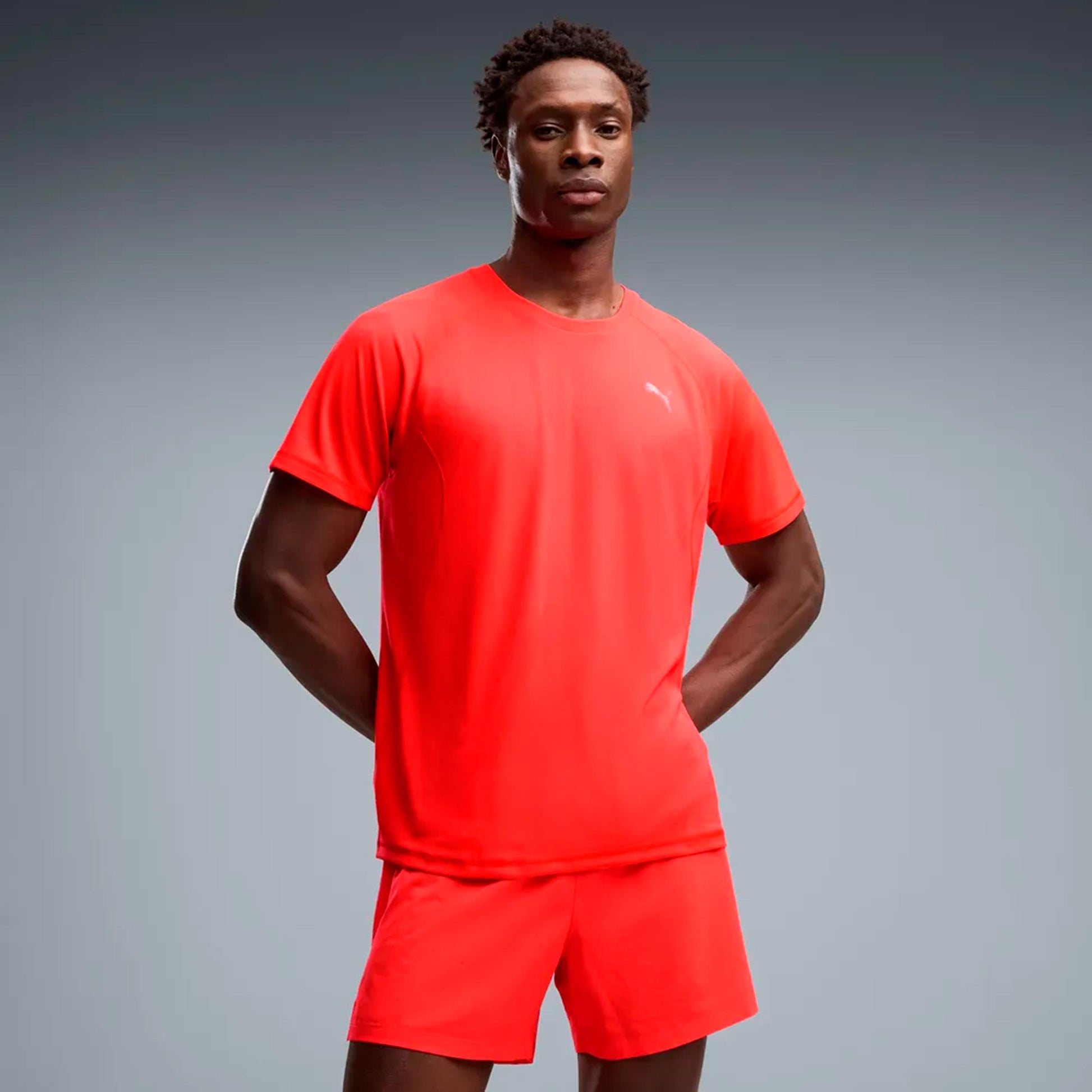Puma Velocity  Hardloopshirt Heren - rood