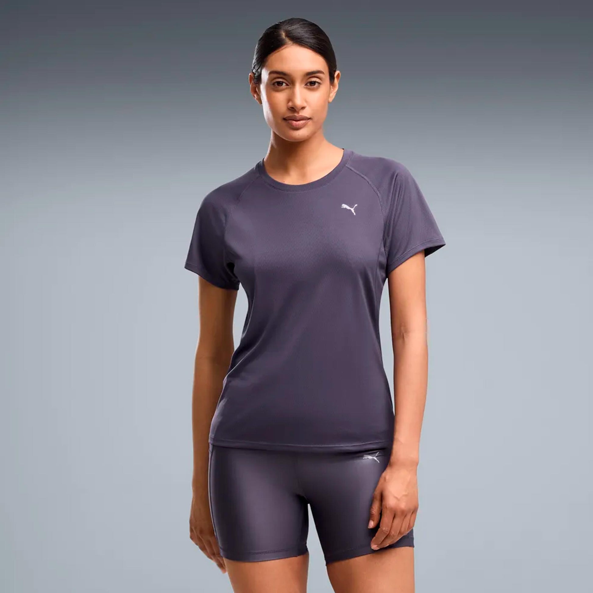 Puma Velocity  Hardloopshirt Dames - grijs