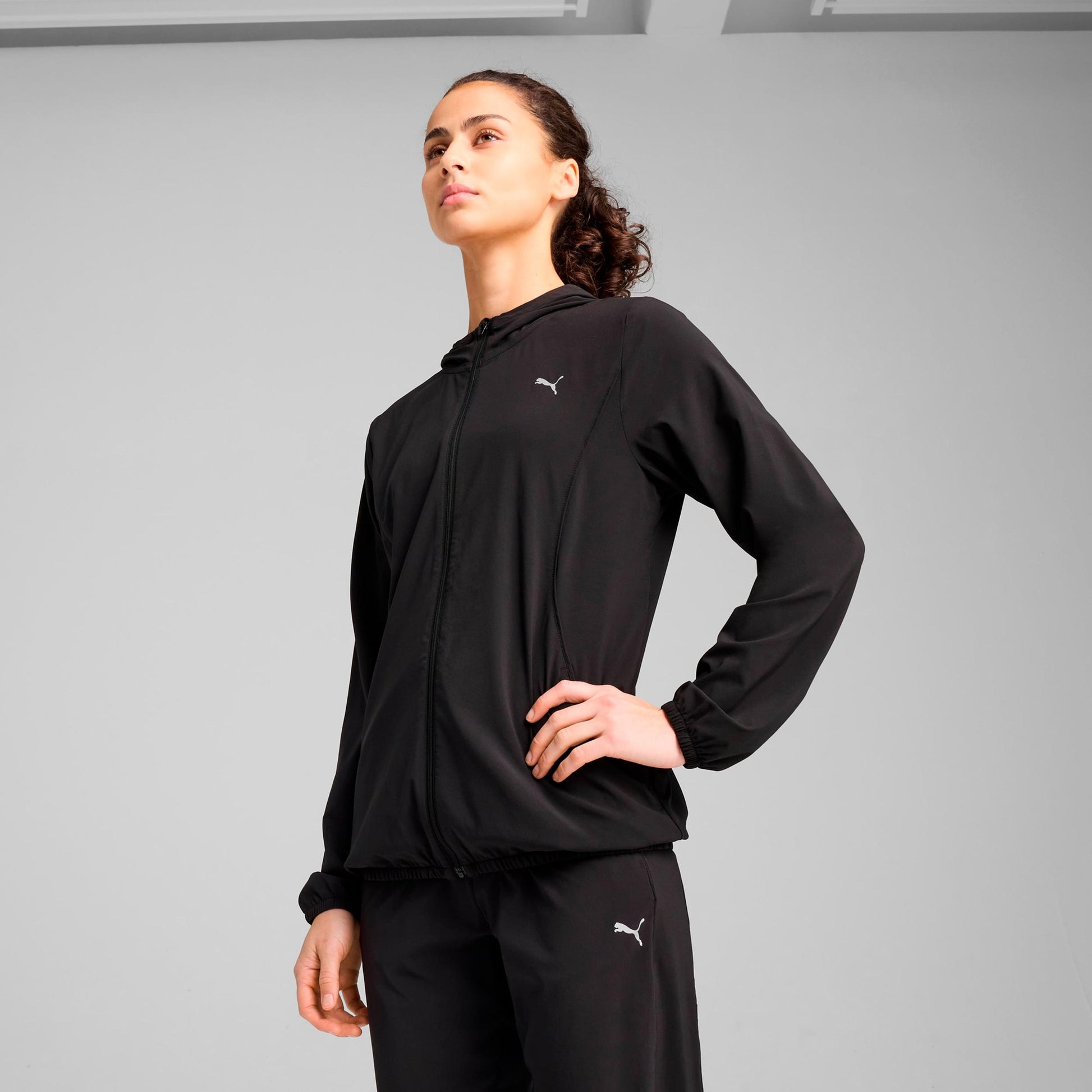 Puma Velocity Woven Hardloopjas Dames-zwart