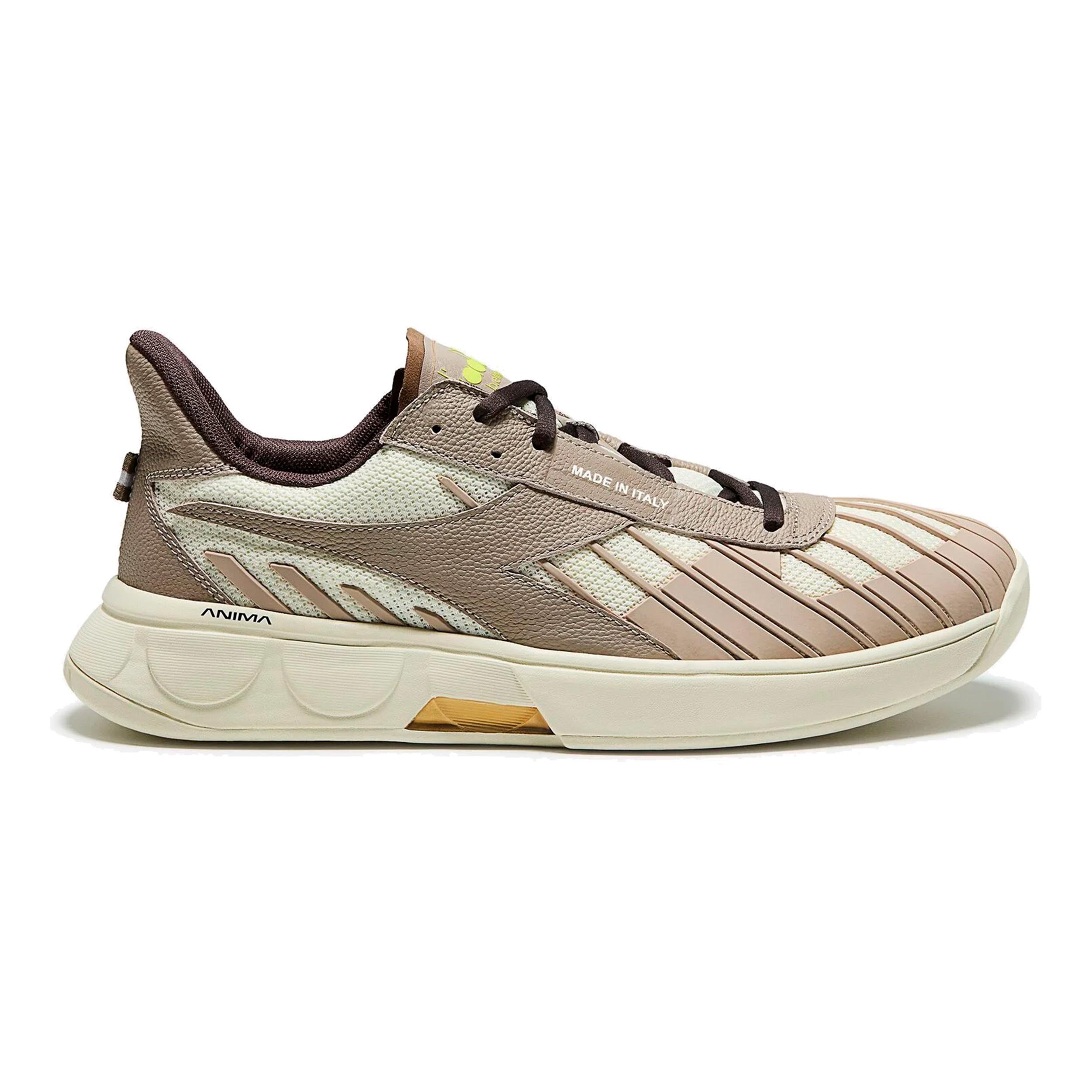 Diadora B. Elite Star made in Italy Chaussures toutes surfaces Unisex - beige, marron