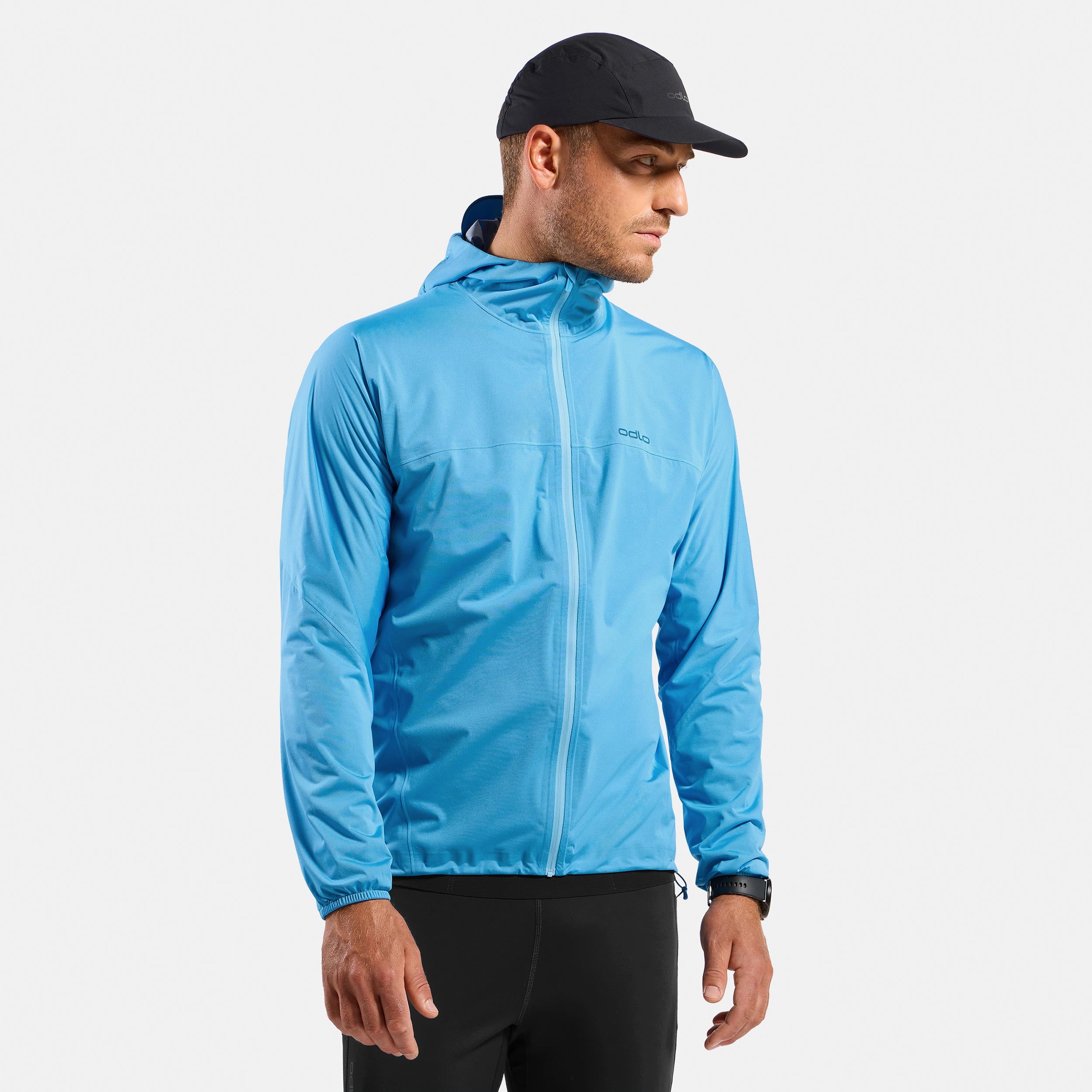 Odlo X-Alp Waterproof  Hardloopjas Heren - lichtblauw