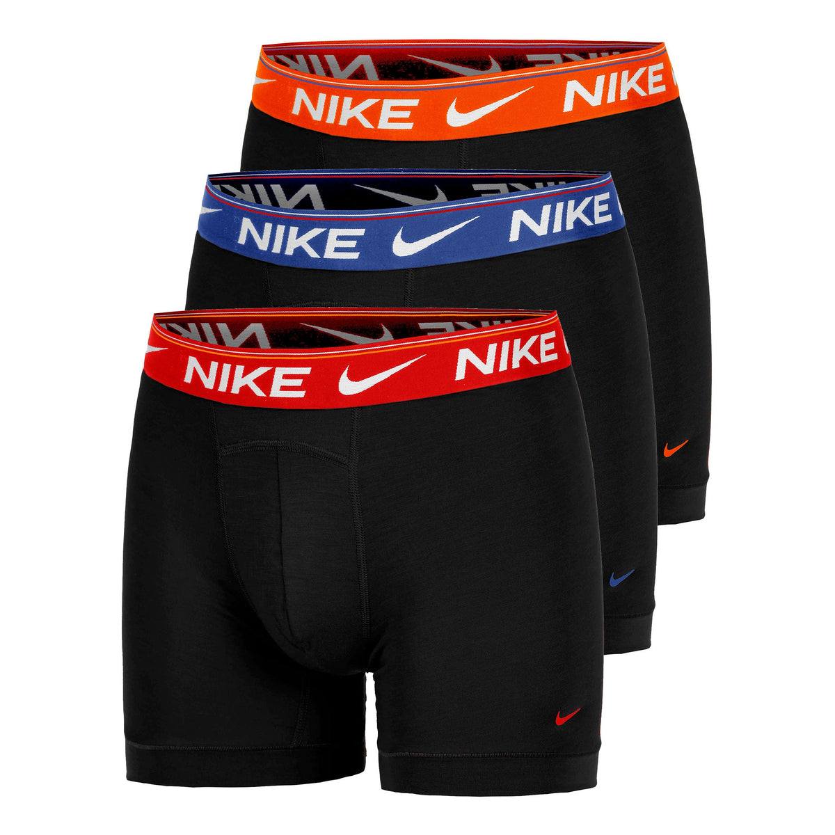 Nike Ultra Comfort Caleçon Pack de 3 Hommes - multicouleur, noir