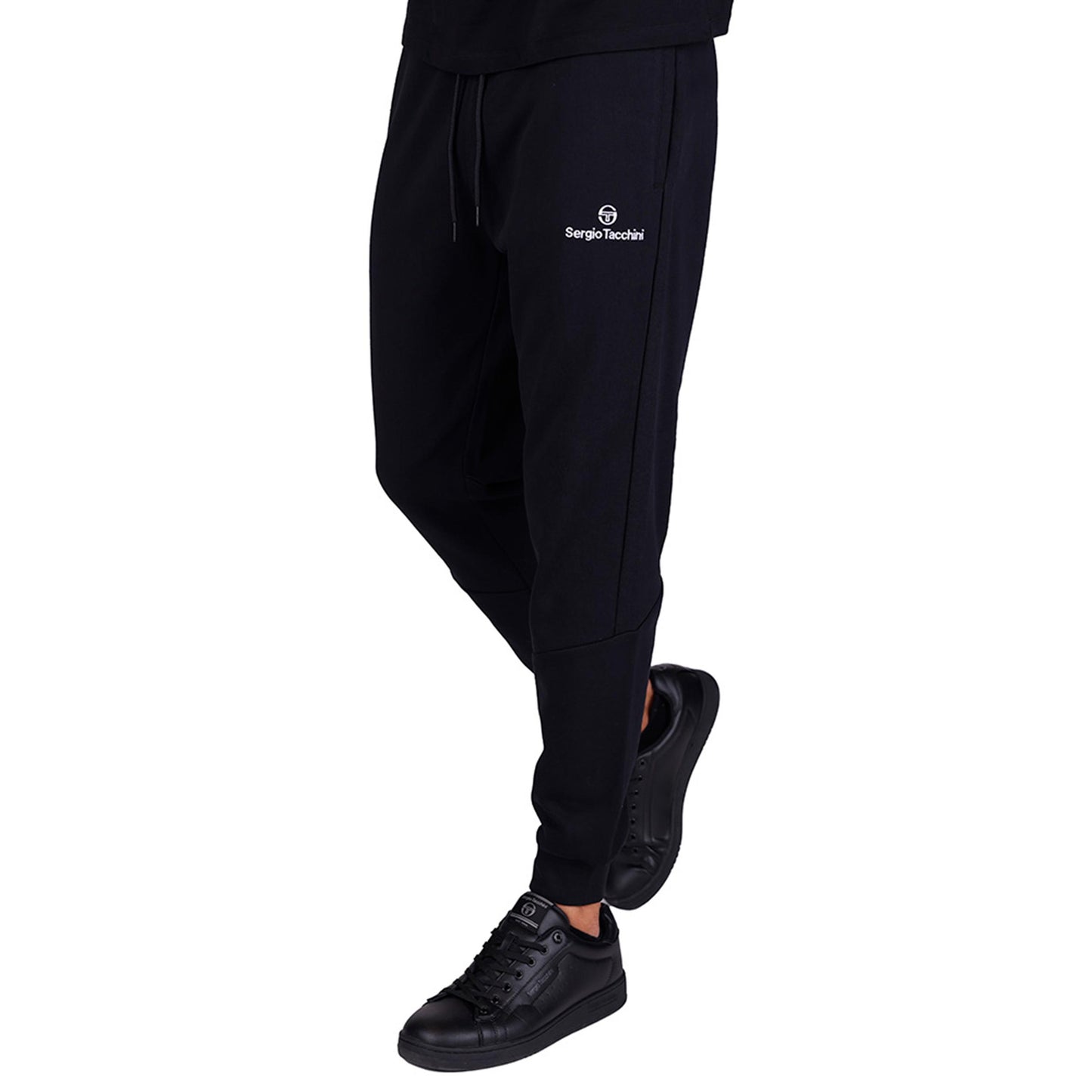 Sergio Tacchini Bold 025 Fleece Trainingsbroek Heren - zwart