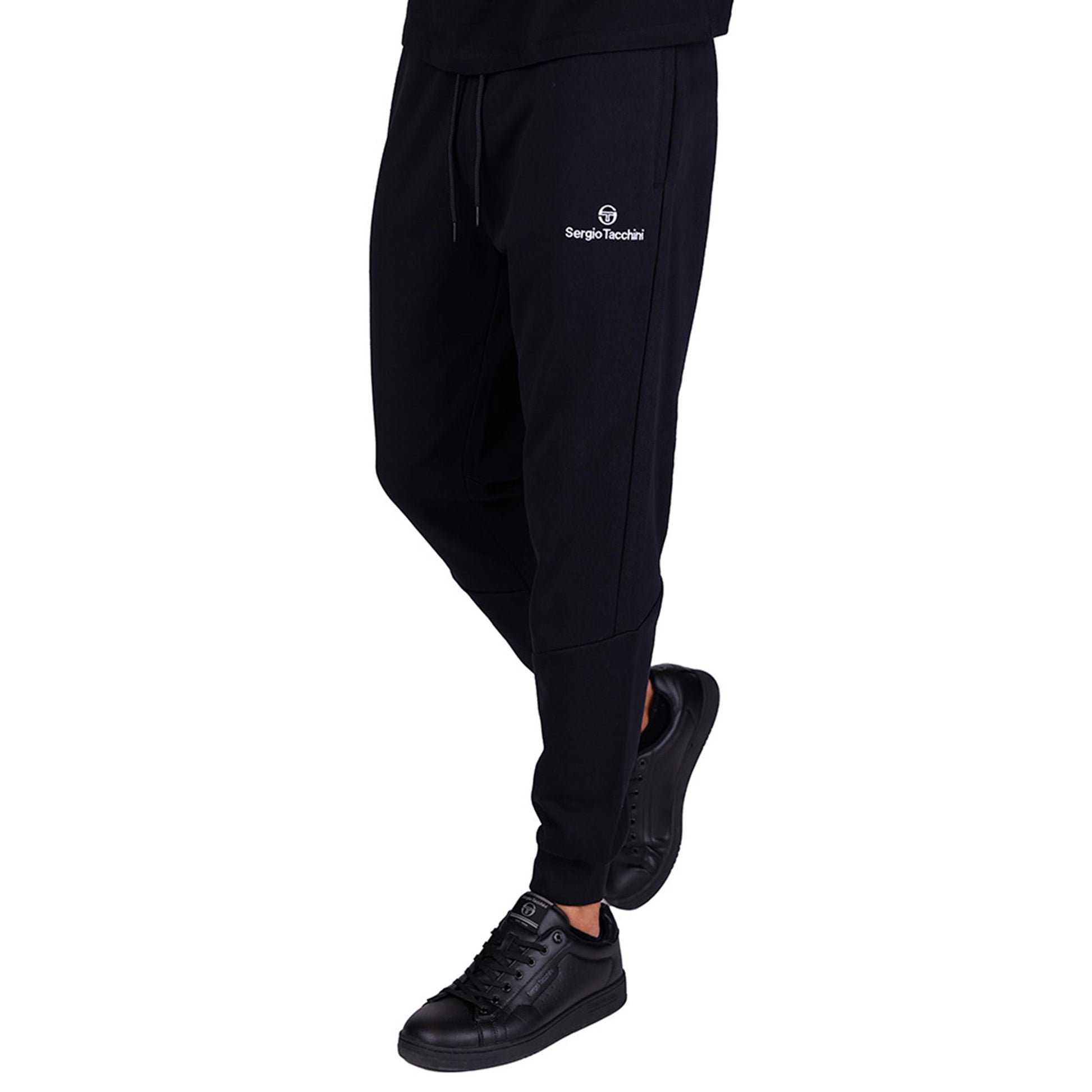 Sergio Tacchini Bold 025 Fleece Trainingsbroek Heren - zwart