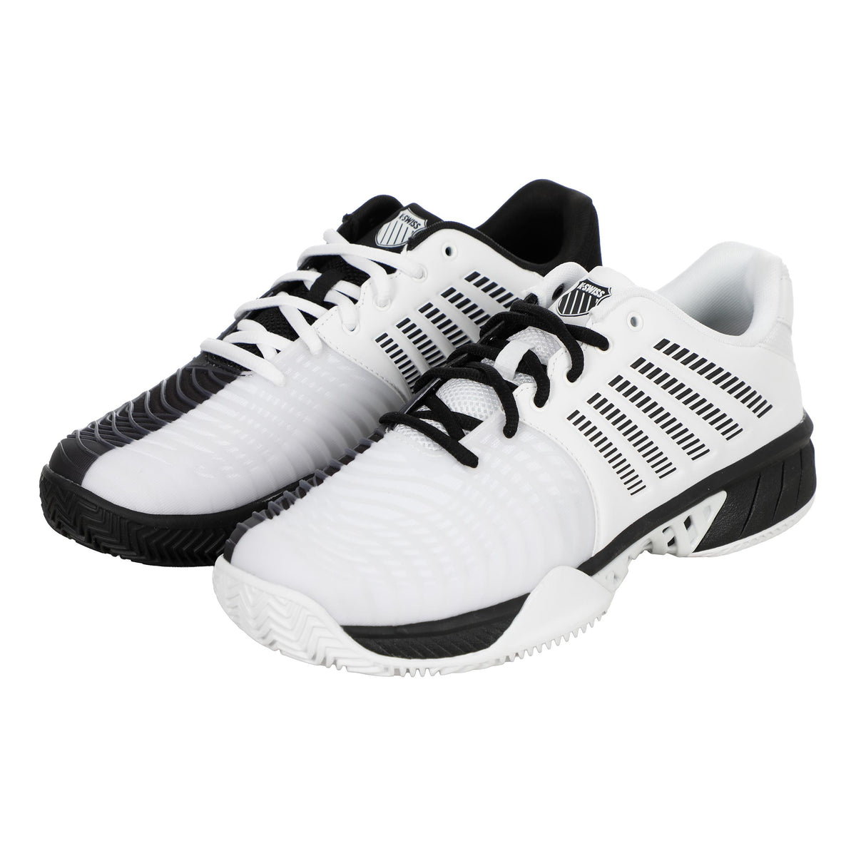 K-Swiss Express Light 3 Gravelschoen Heren - wit, zwart