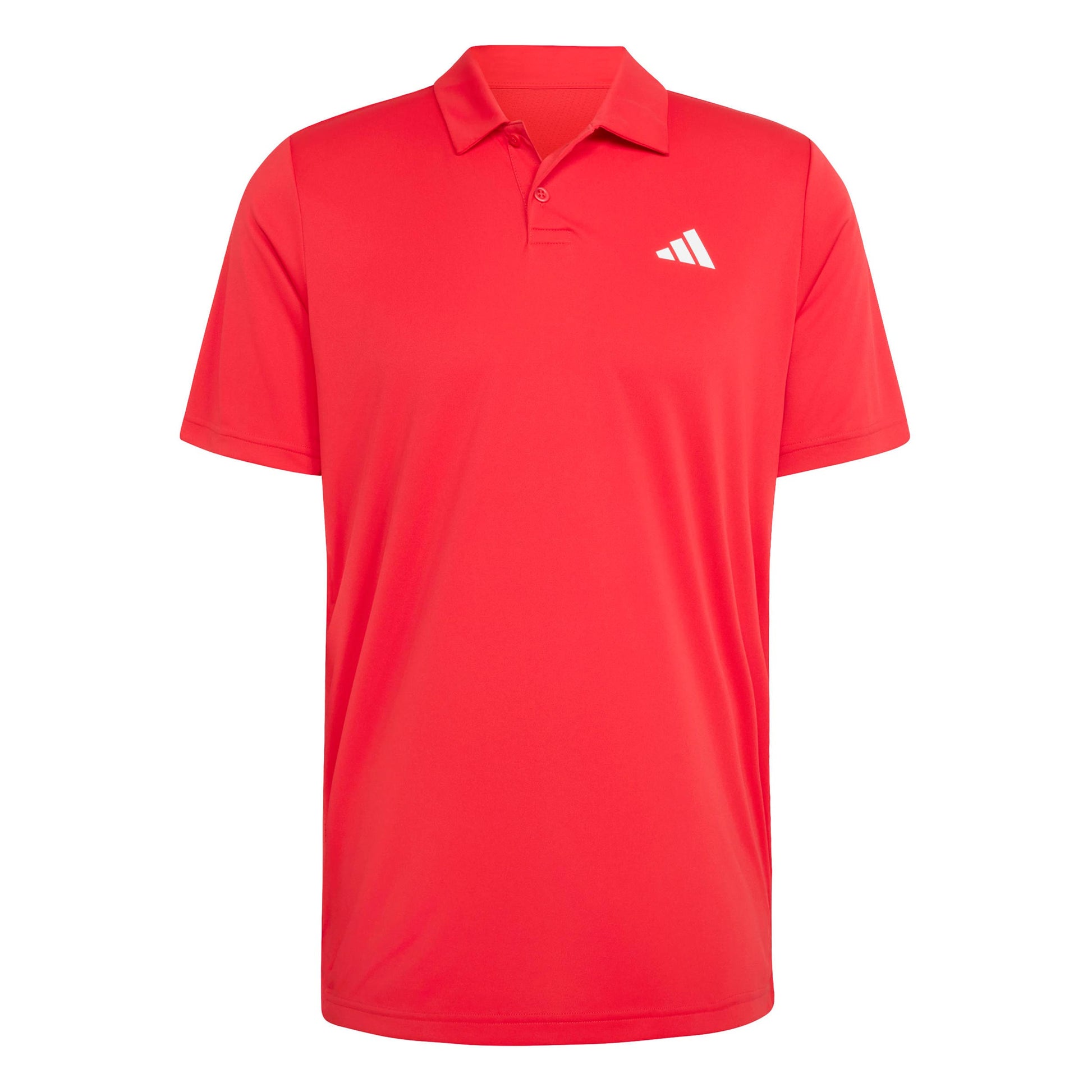 adidas Club Polo Heren - rood, wit