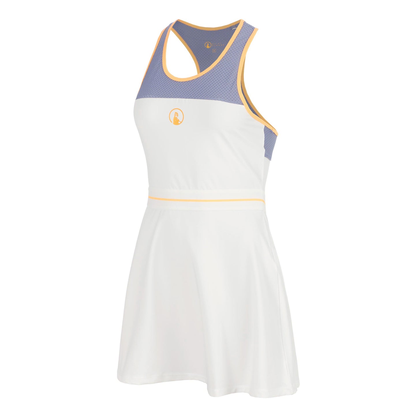 Quiet Please Glow Racerback Jurk Dames - crème