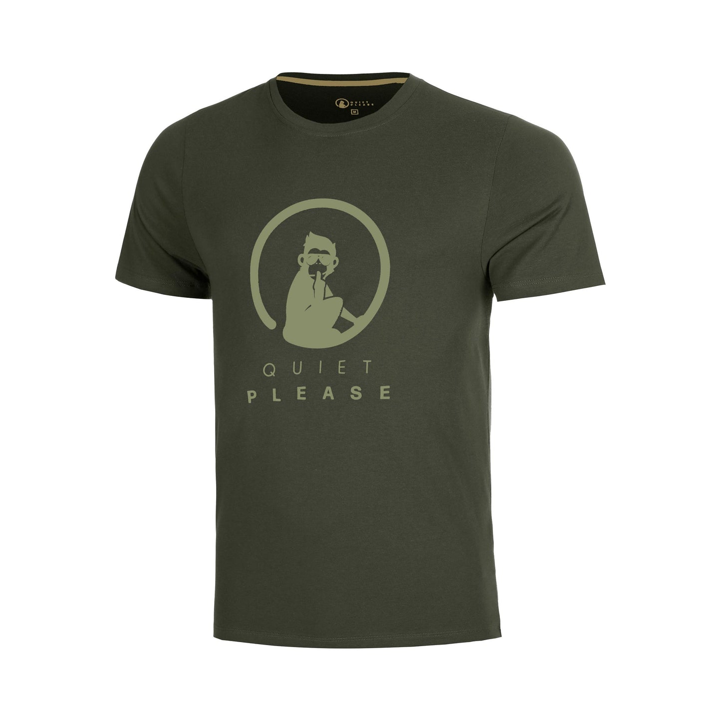 Quiet Please Memories Advantage Logo T-shirt Jongens - donkergroen