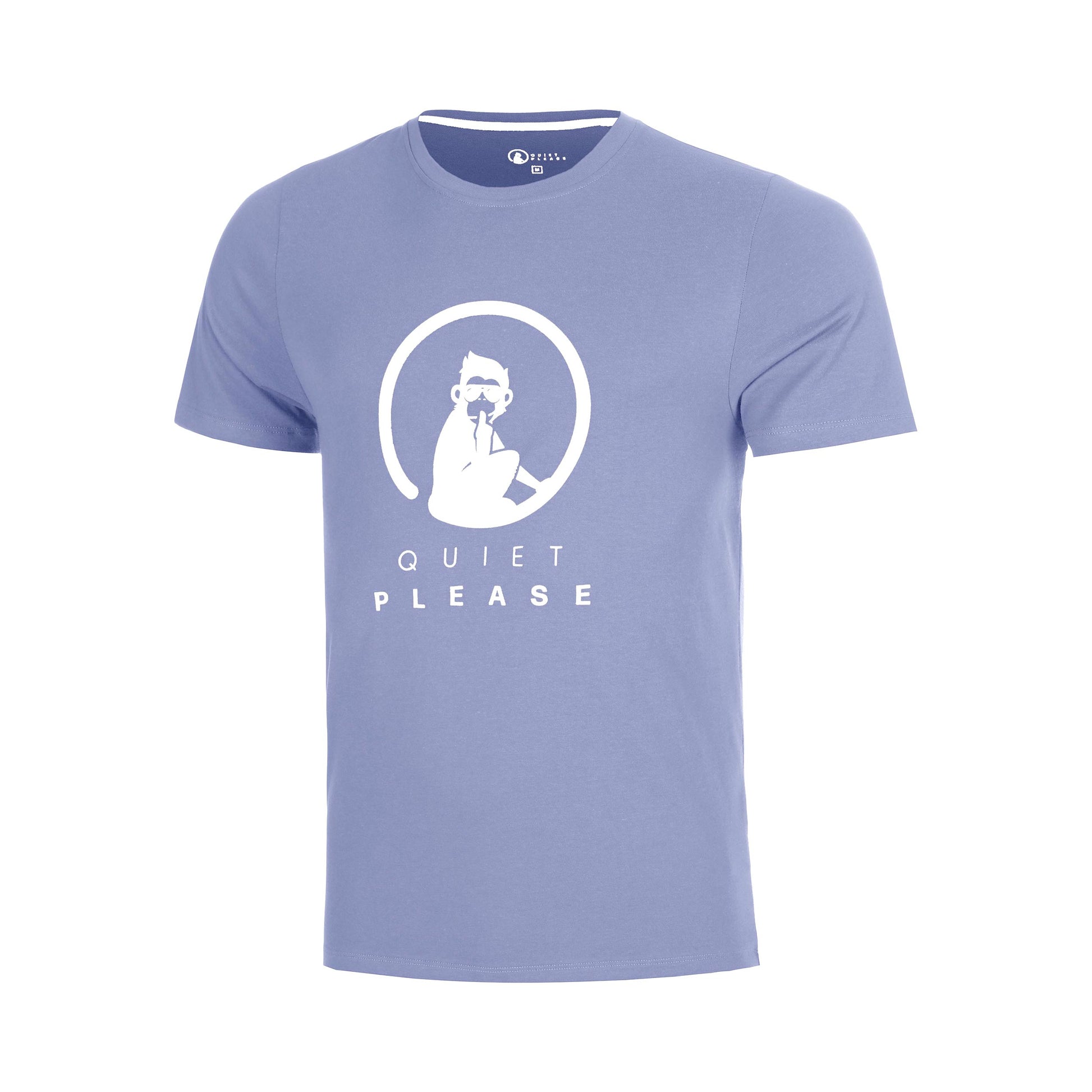 Quiet Please Glow Advantage Logo T-shirt Jongens - blauw