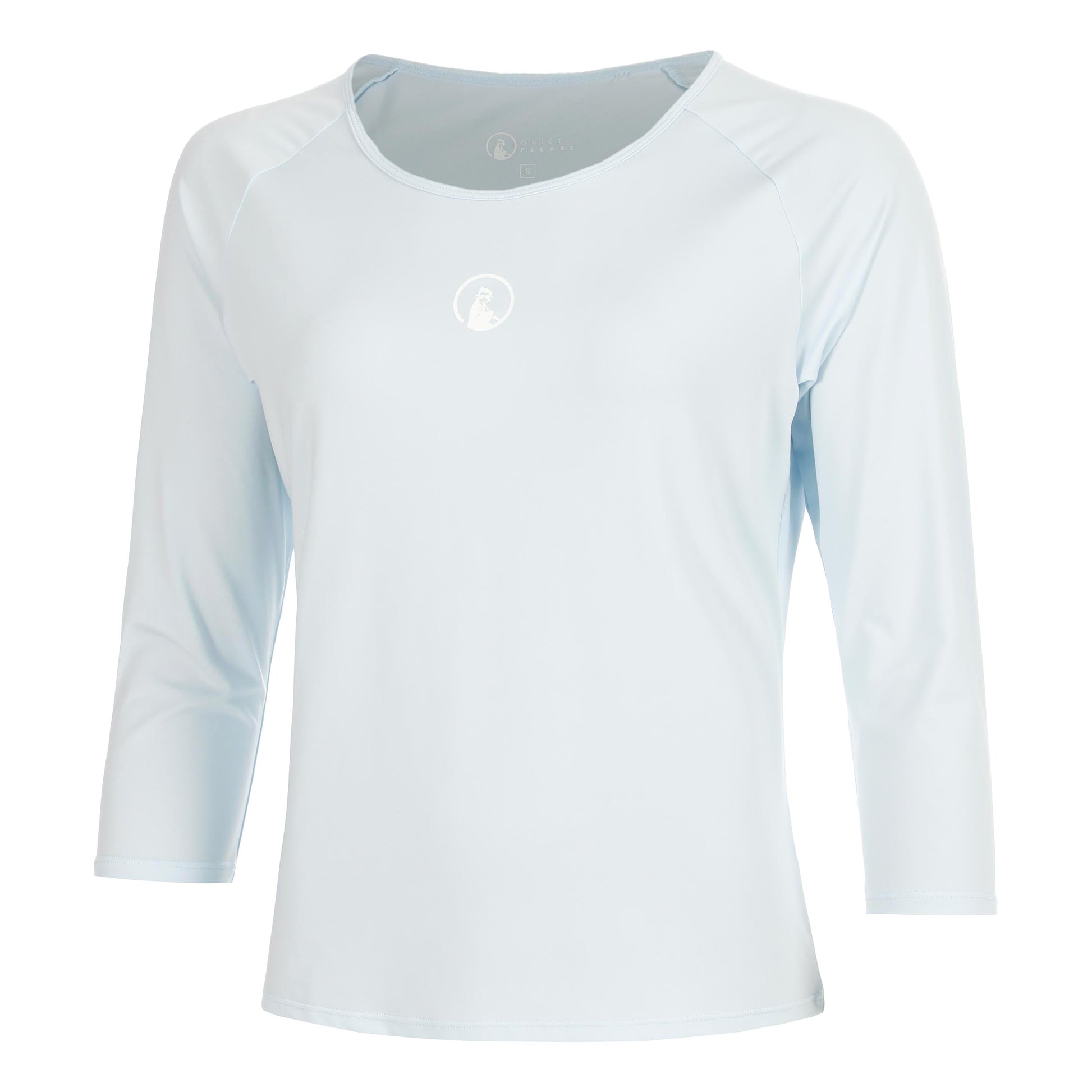 Quiet Please Memories Mixed Longsleeve Dames - lichtblauw