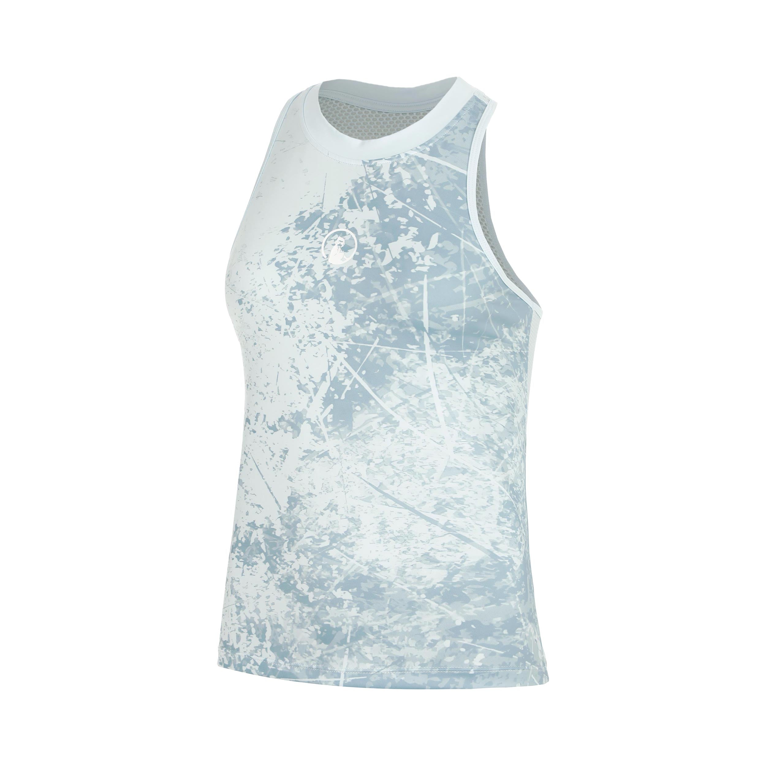 Quiet Please Memories Racerback Scrubbled 2.0 Débardeur tank top Filles - bleu clair