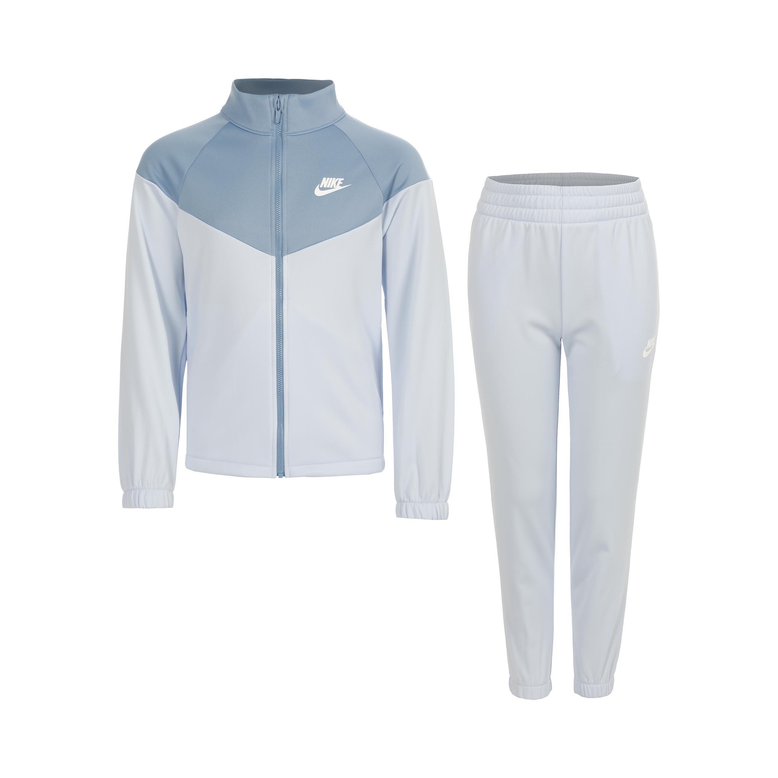 Nike Dri-Fit Full-Zip Survêtement Enfants - bleu clair