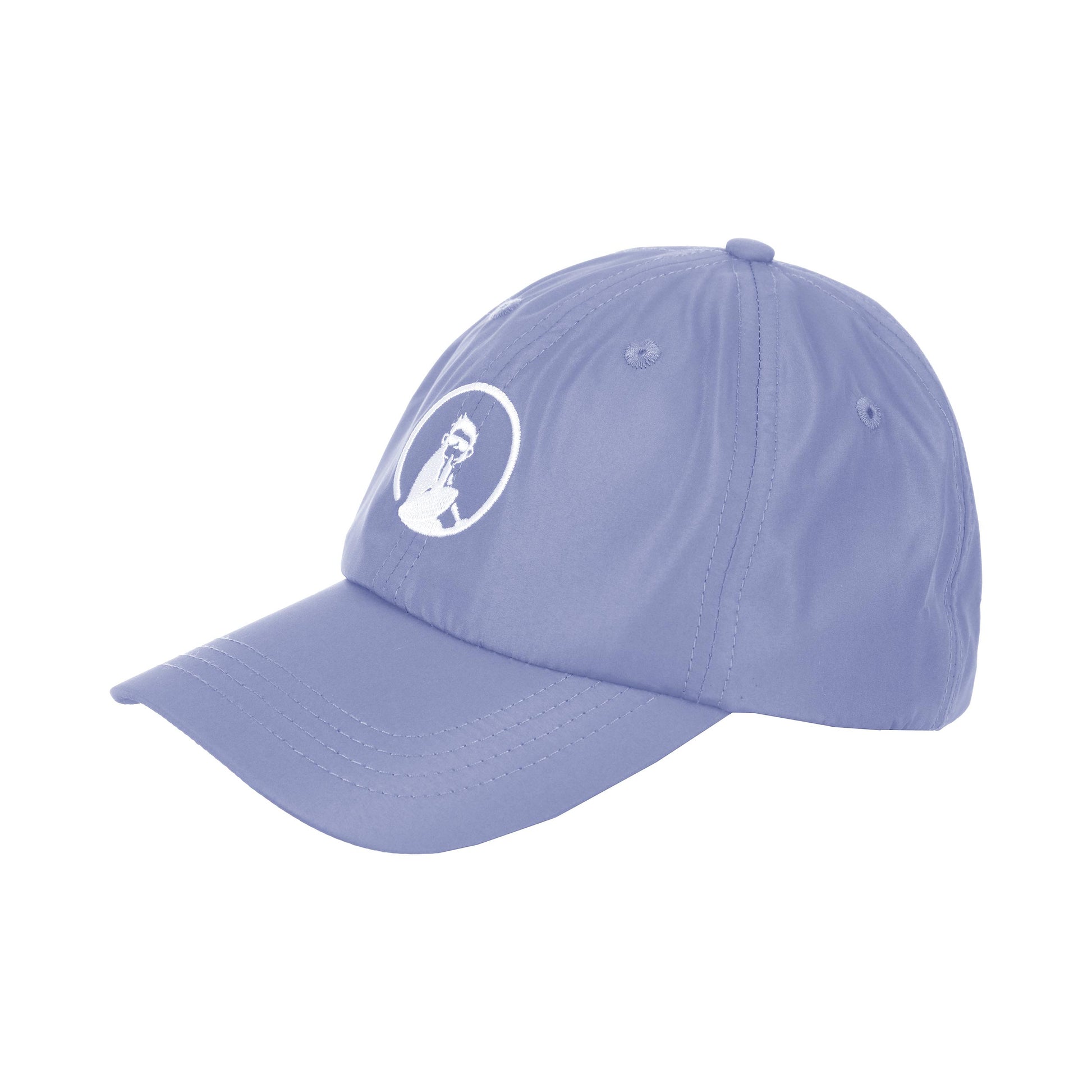 Quiet Please Glow Court Cap Unisex - blauw