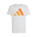 Essentials T-shirt Kinderen - wit, oranje