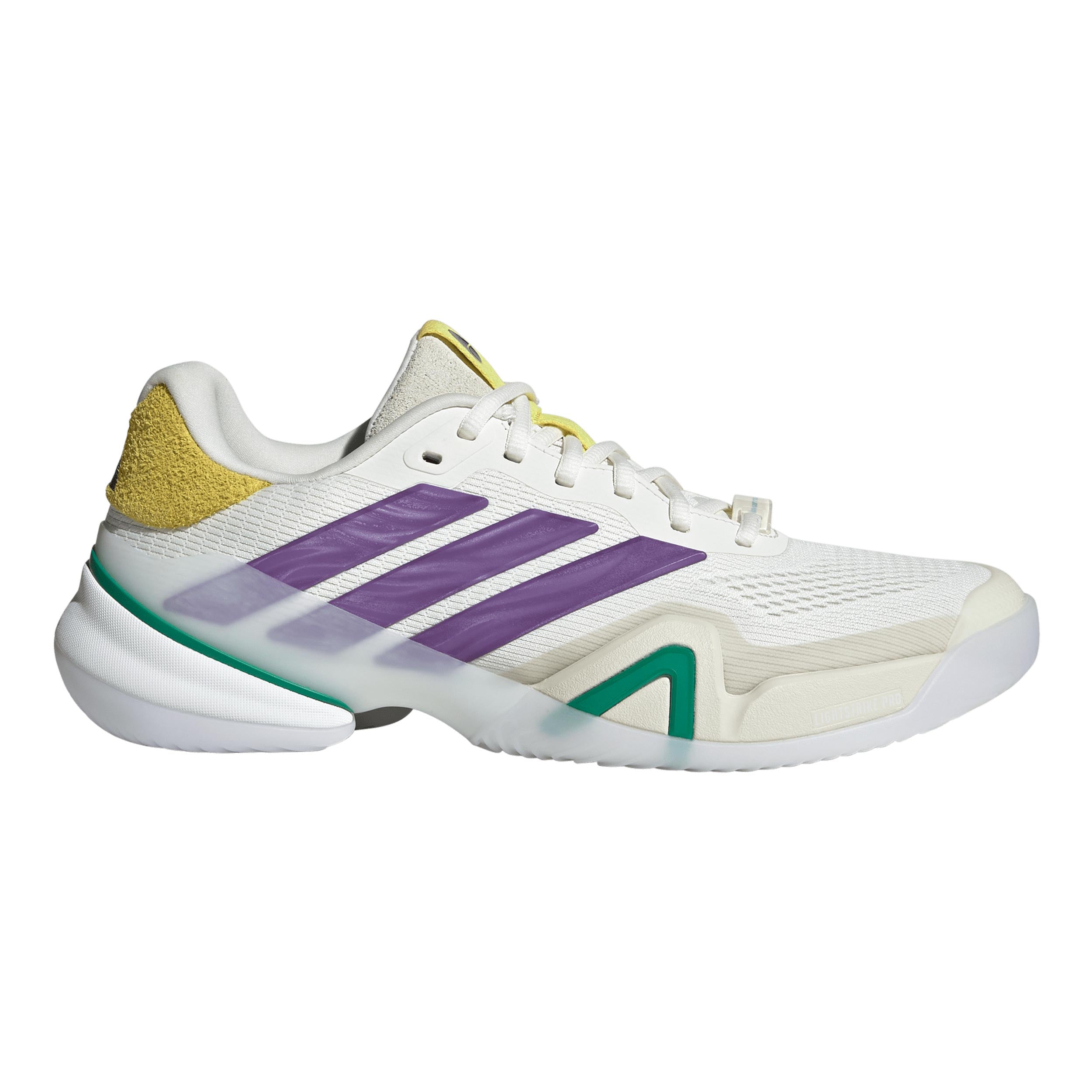 adidas Barricade 14 Allcourt schoen Heren - crème, lila