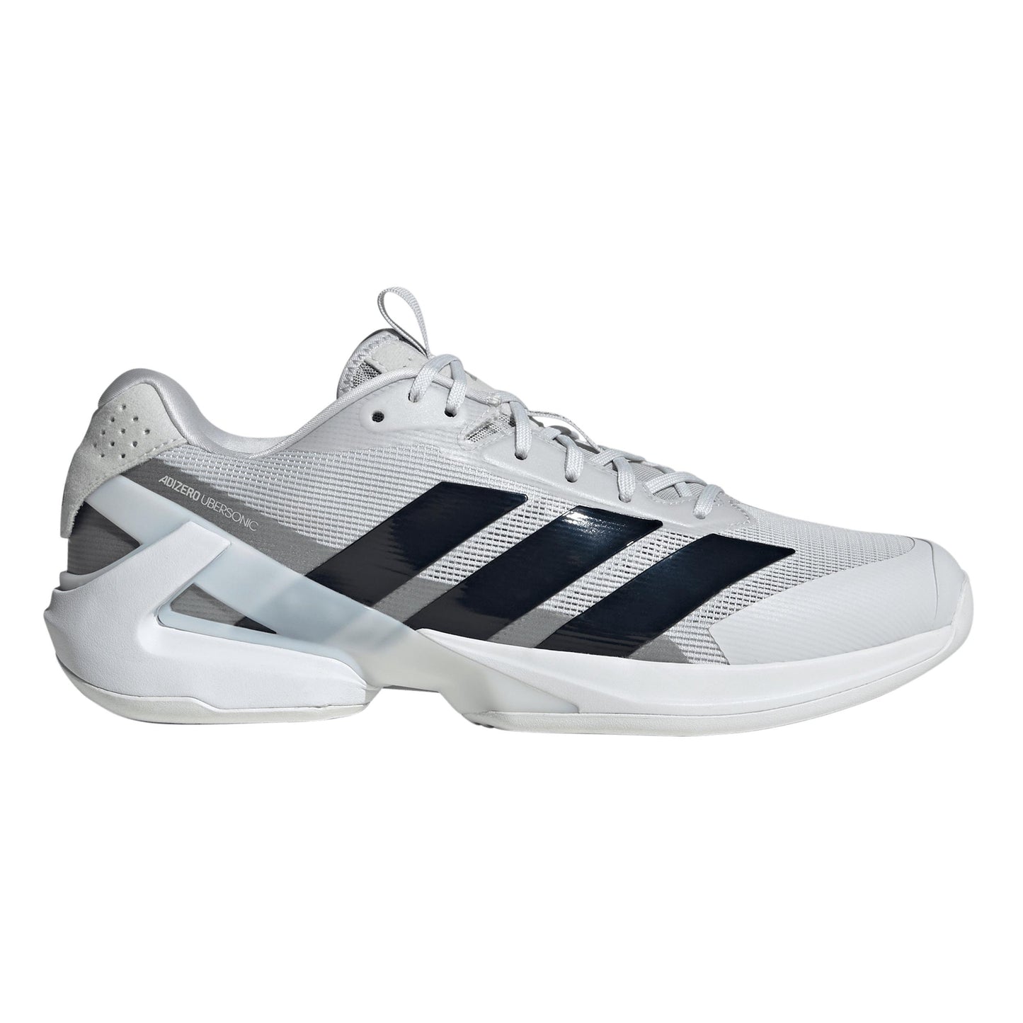 adidas adizero Ubersonic 5  Allcourt schoen Heren - lichtgrijs, nachtblauw