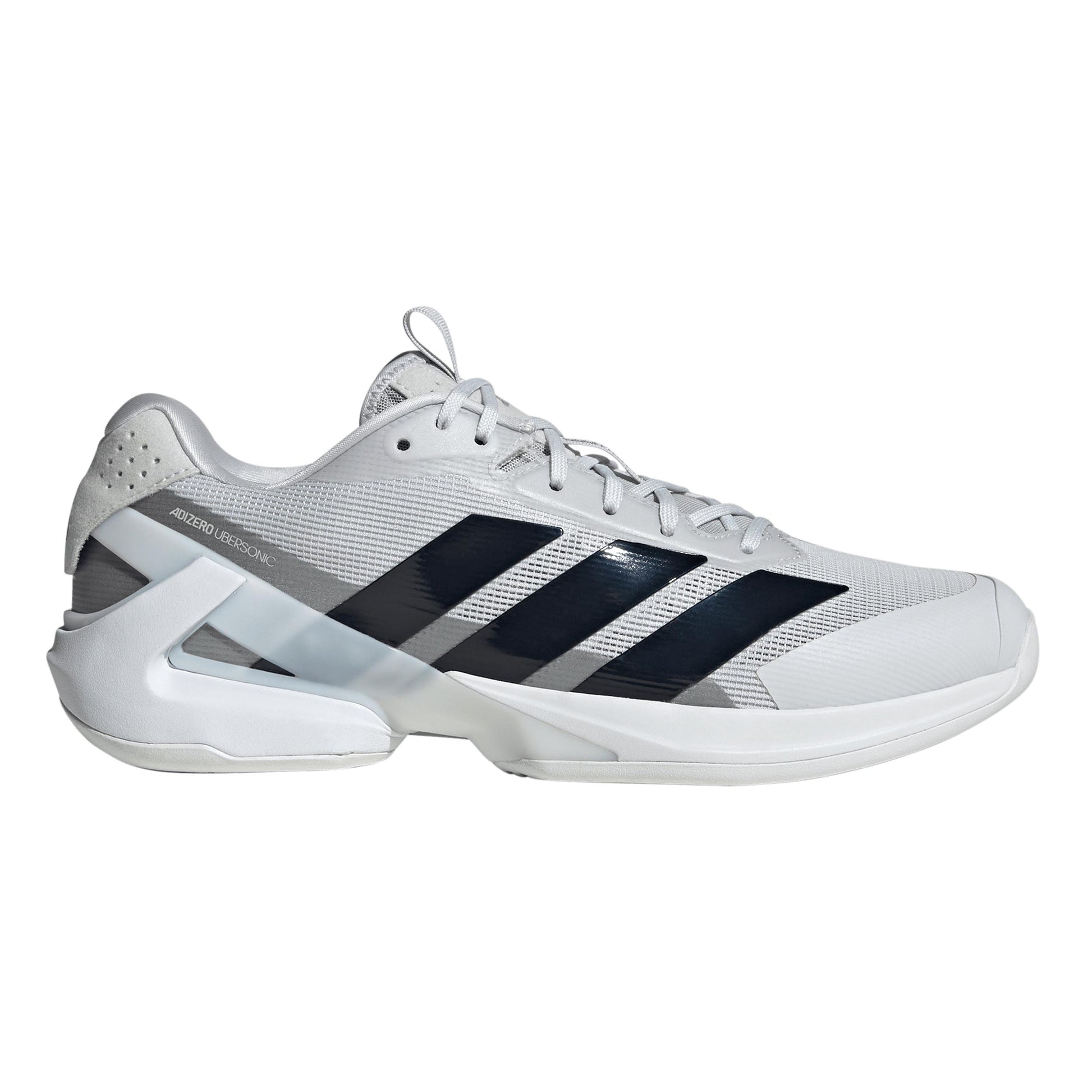 adidas adizero Ubersonic 5  Allcourt schoen Heren - lichtgrijs, nachtblauw
