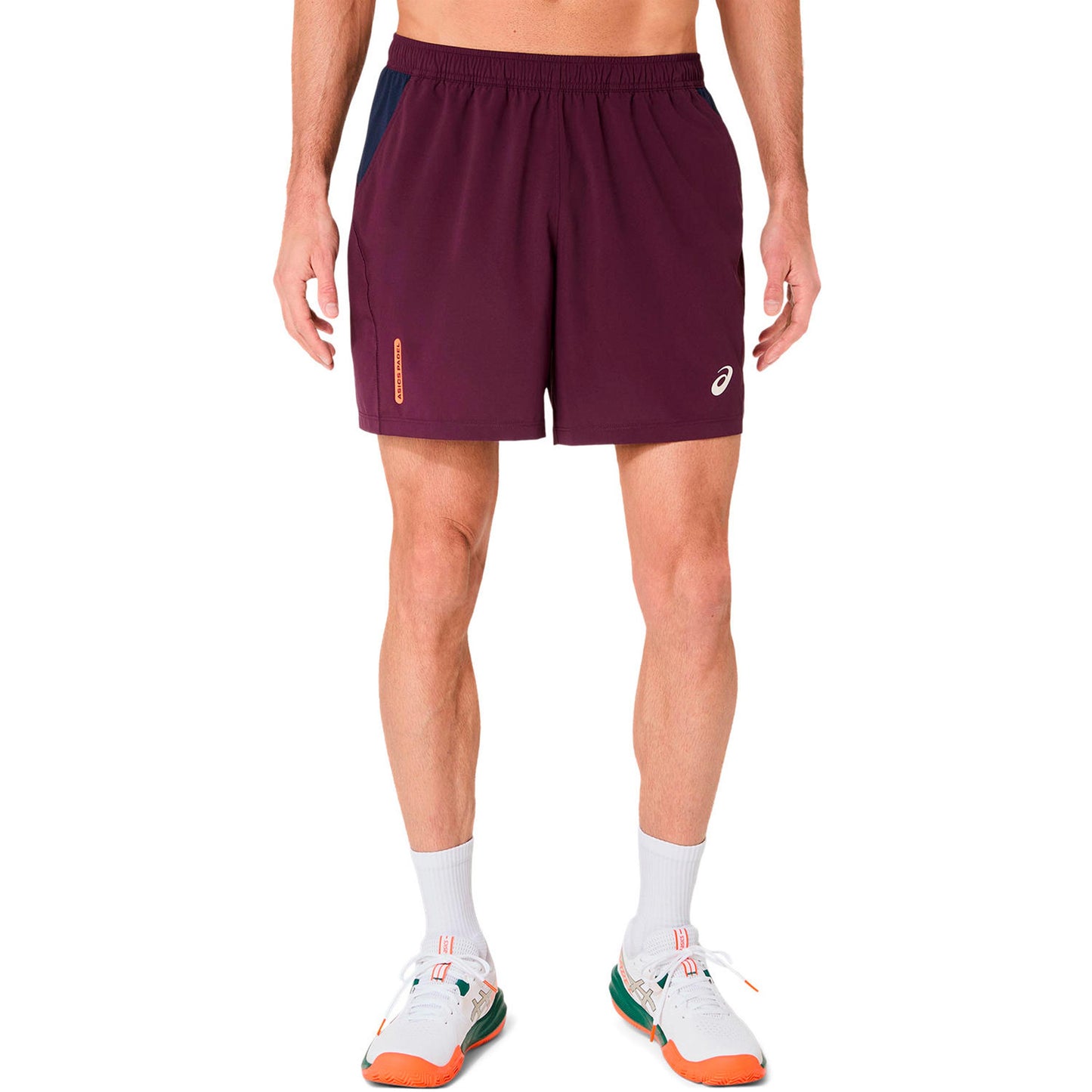 ASICS Court 7in Shorts Heren - wijnrood