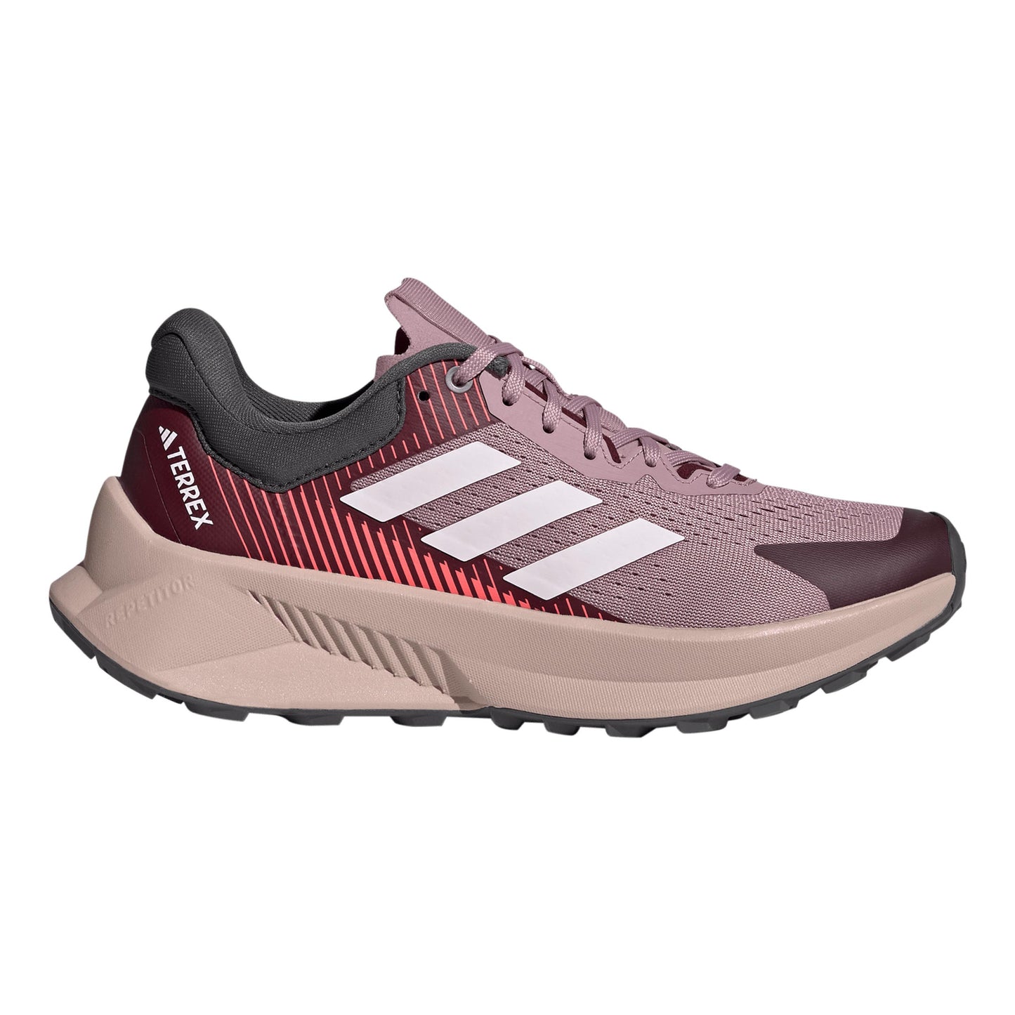 adidas Terrex Soulstride Flow Trailschoen Dames - mauve, koraal