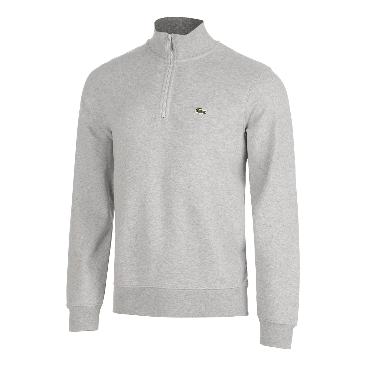 Lacoste High Neck Sweatshirt Heren - lichtgrijs