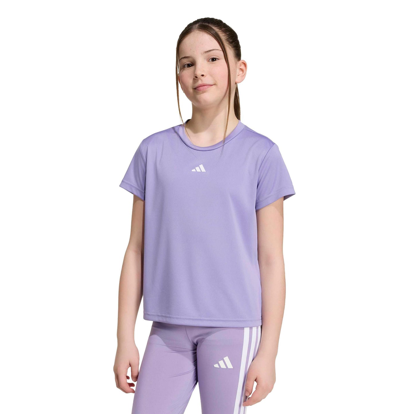 adidas Essentials Training T-shirt Kinderen - mauve, wit
