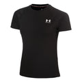 Heatgear Authentics Comp T-shirt Dames - zwart, wit